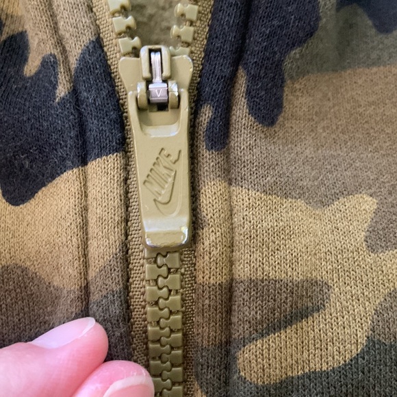 Nike camo zip up hoodie - Picture 5 of 5